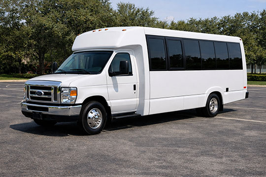 18-passenger minibus available for charter in West Valley City, UT